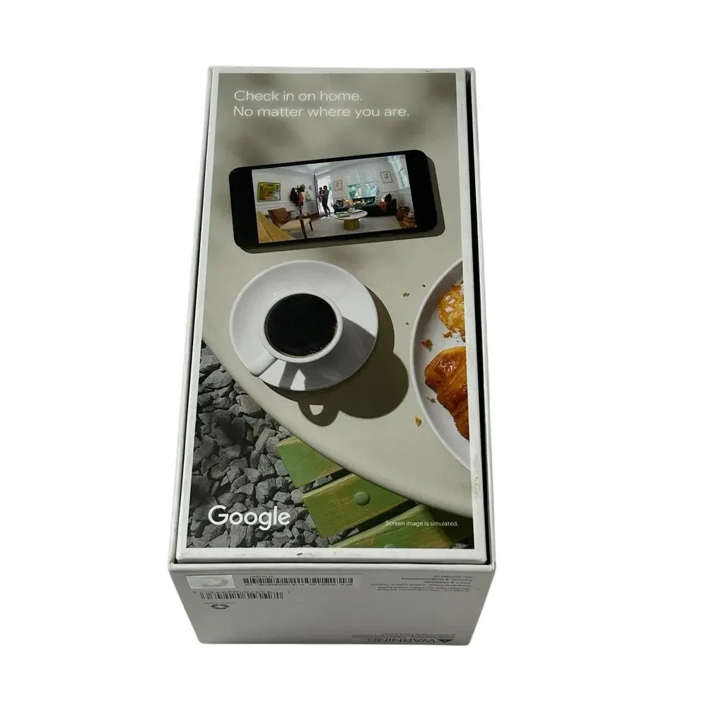 Google Nest Cam Indoor Wired 2nd Generation Smart Security Camera White-Tested